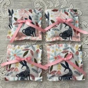 Easter Sachets. Set of 4.  Lavendar scent. Homemade. New.